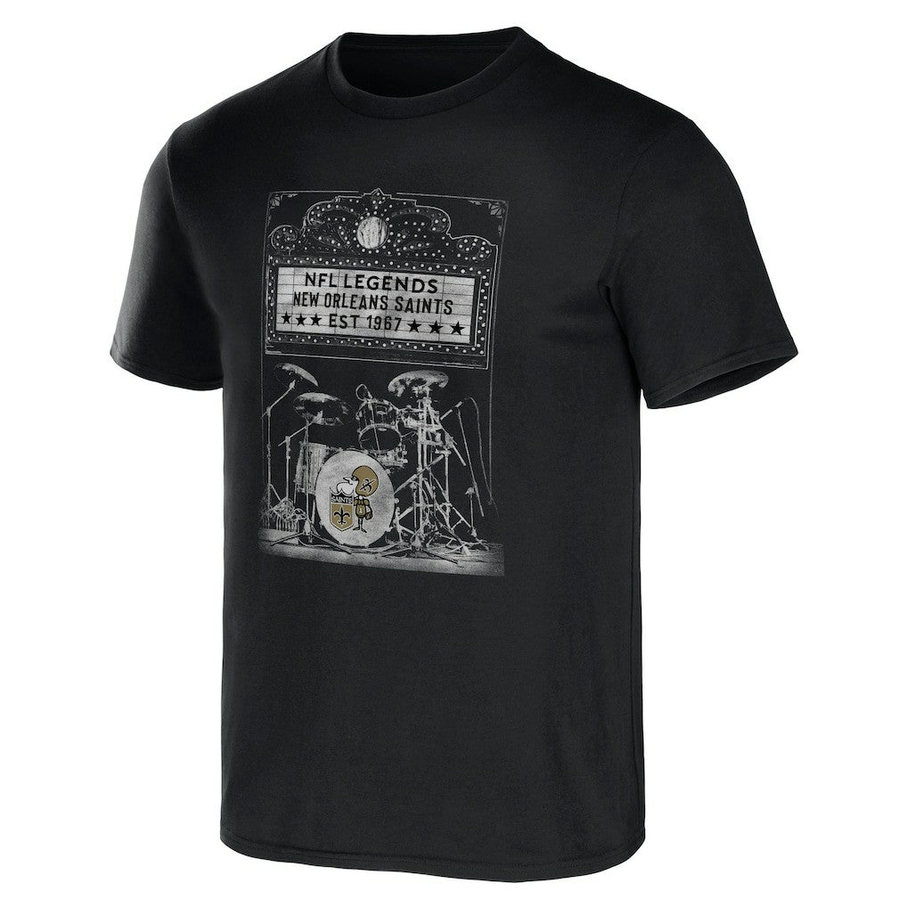 New Orleans Saints NFL x Darius Rucker Collection Band T-Shirt | NFL On sale