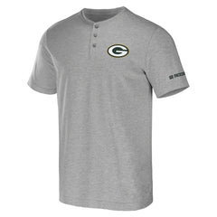 Green Bay Packers NFL x Darius Rucker Collection Henley T-Shirt | NFL Outlet