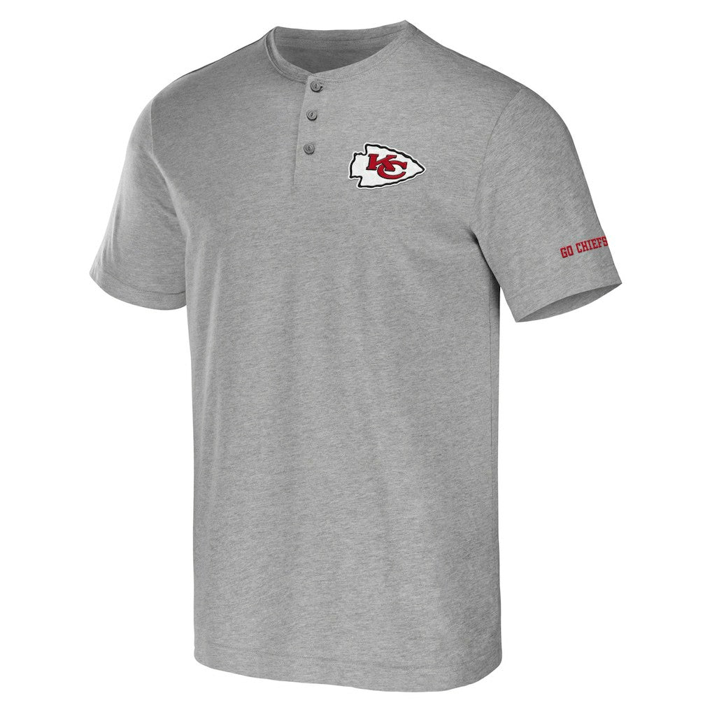 Kansas City Chiefs NFL x Darius Rucker Collection Henley T-Shirt | NFL Hot