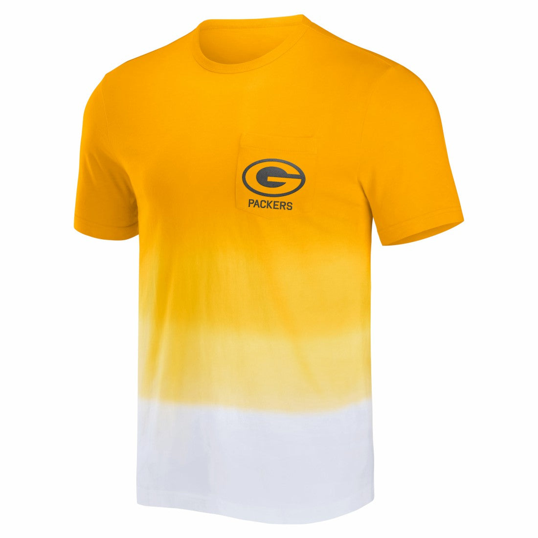 Green Bay Packers NFL x Darius Rucker Collection Dip Dye Pocket T-Shirt | NFL On sale