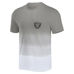 Las Vegas Raiders NFL x Darius Rucker Collection Dip Dye Pocket T-Shirt | NFL Sale