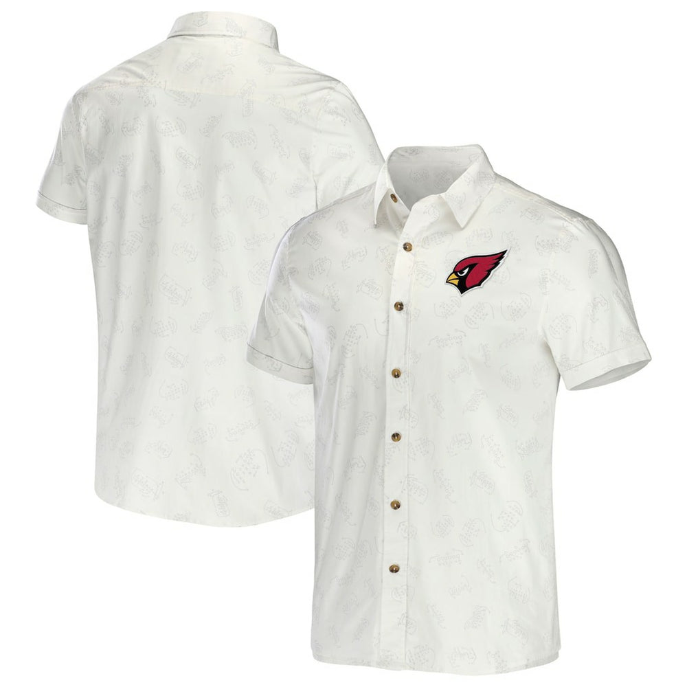Arizona Cardinals NFL x Darius Rucker Collection Woven Button-Up T-Shirt | NFL US