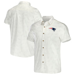 New England Patriots NFL x Darius Rucker Collection Woven Button-Up T-Shirt | NFL New