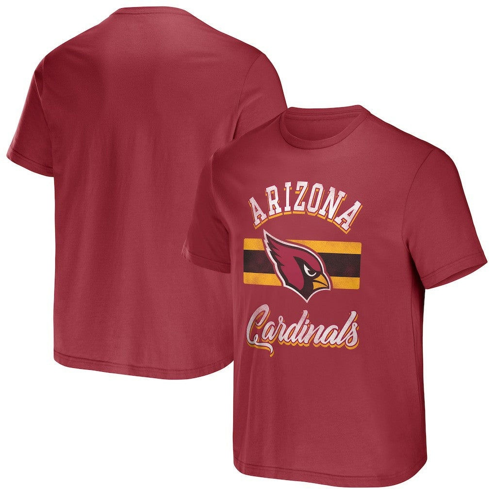 Arizona Cardinals NFL x Darius Rucker Collection Stripe T-Shirt | NFL On sale