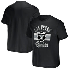 Las Vegas Raiders NFL x Darius Rucker Collection Stripe T-Shirt | NFL Outlet
