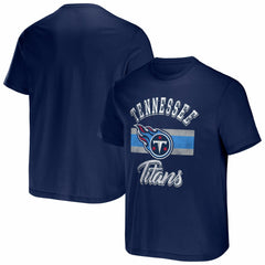 Tennessee Titans NFL x Darius Rucker Collection Stripe T-Shirt | NFL Outlet