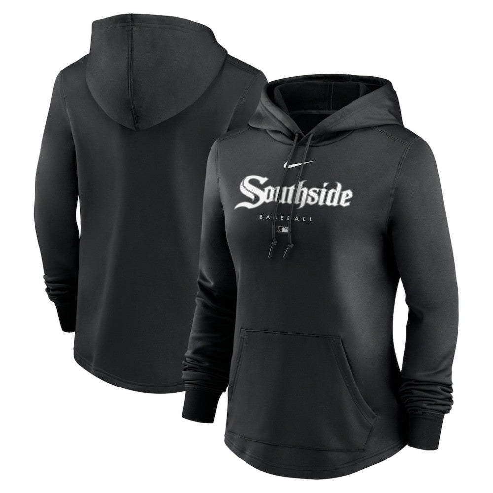 Chicago White Sox Nike Women's City Connect Pregame Performance Pullover Hoodie - MLB Hoodies