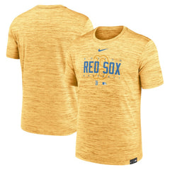 Boston Red Sox Nike City Connect Velocity Practice Performance T-Shirt - MLB T-shirts