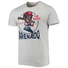 Nolan Arenado St. Louis Cardinals Homage Caricature Tri-Blend T-Shirt - MLB T-shirts