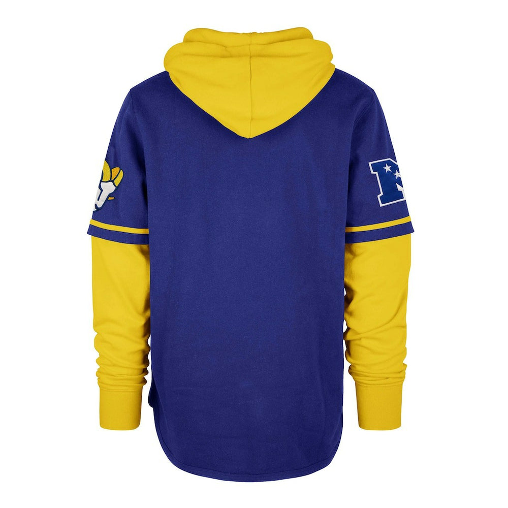Los Angeles Rams '47 Shortstop Pullover Hoodie | NFL Online