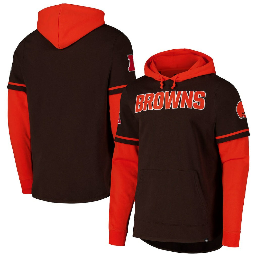 Cleveland Browns '47 Shortstop Pullover Hoodie | NFL New