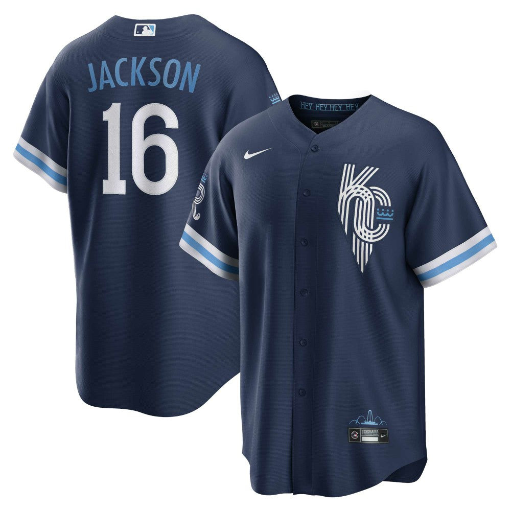 Bo Jackson Kansas City Royals Nike City Connect Replica Player Jersey - MLB Jerseys