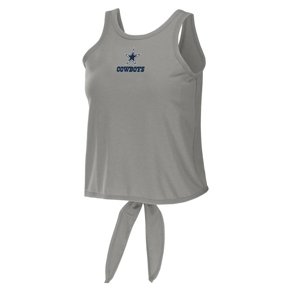 Dallas Cowboys WEAR by Erin Andrews Women's Open Back Twist Tie Tank Top | NFL Online