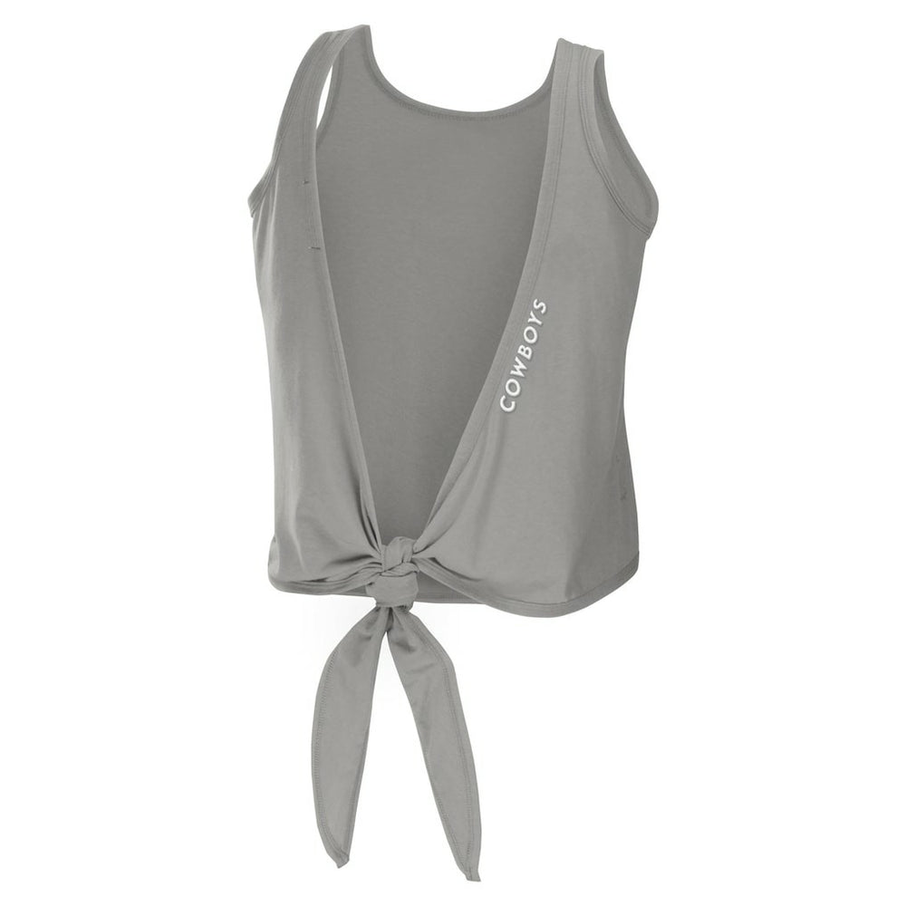 Dallas Cowboys WEAR by Erin Andrews Women's Open Back Twist Tie Tank Top | NFL Online