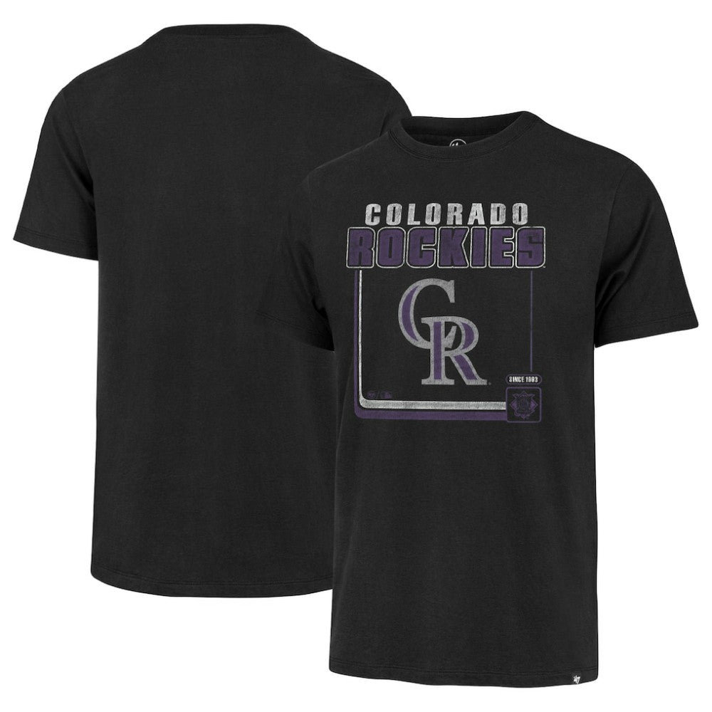 Colorado Rockies '47 Cooperstown Collection Borderline Franklin T-Shirt - MLB T-shirts