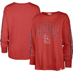 St. Louis Cardinals '47 Women's Statement Long Sleeve T-Shirt - MLB T-shirts