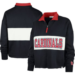 St. Louis Cardinals '47 Women's Remi Quarter-Zip Cropped Top - MLB Tops