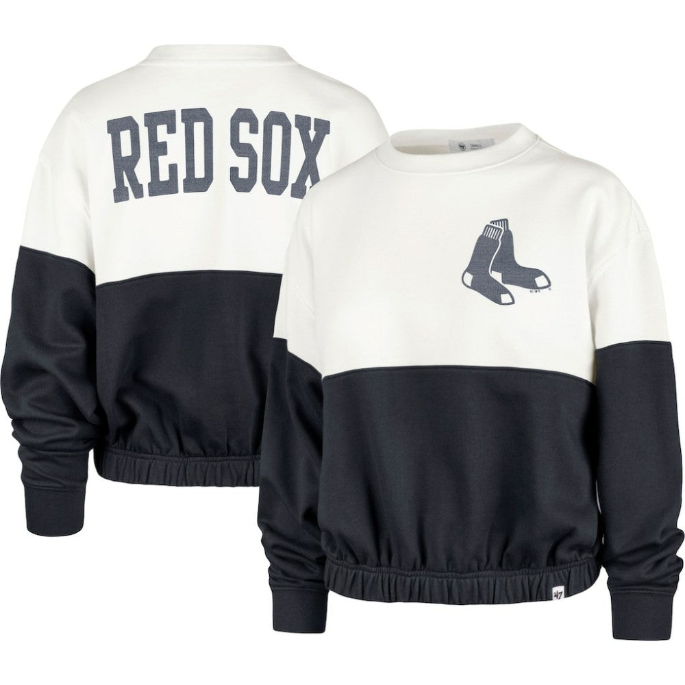 Boston Red Sox '47 Women's Take Two Bonita Pullover Sweatshirt - MLB Pullover