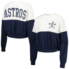 Houston Astros '47 Women's Take Two Bonita Pullover Sweatshirt - MLB Pullover