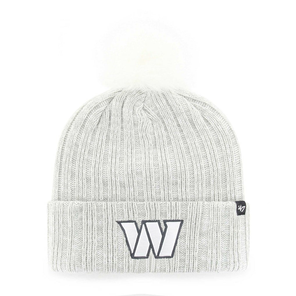 Washington Commanders '47 Women's Koda Cuffed Knit Hat with Pom | NFL Online