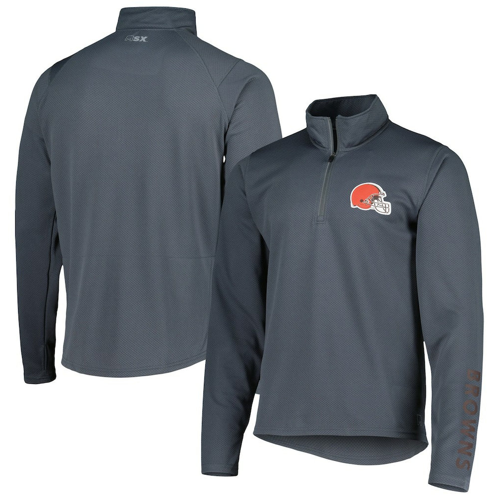 Cleveland Browns MSX by Michael Strahan Half-Zip Pullover | NFL Sale