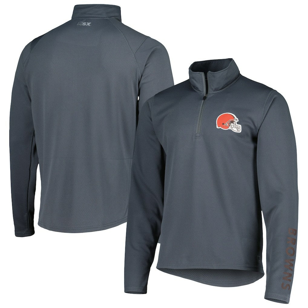 Cleveland Browns MSX by Michael Strahan Half-Zip Pullover | NFL Sale
