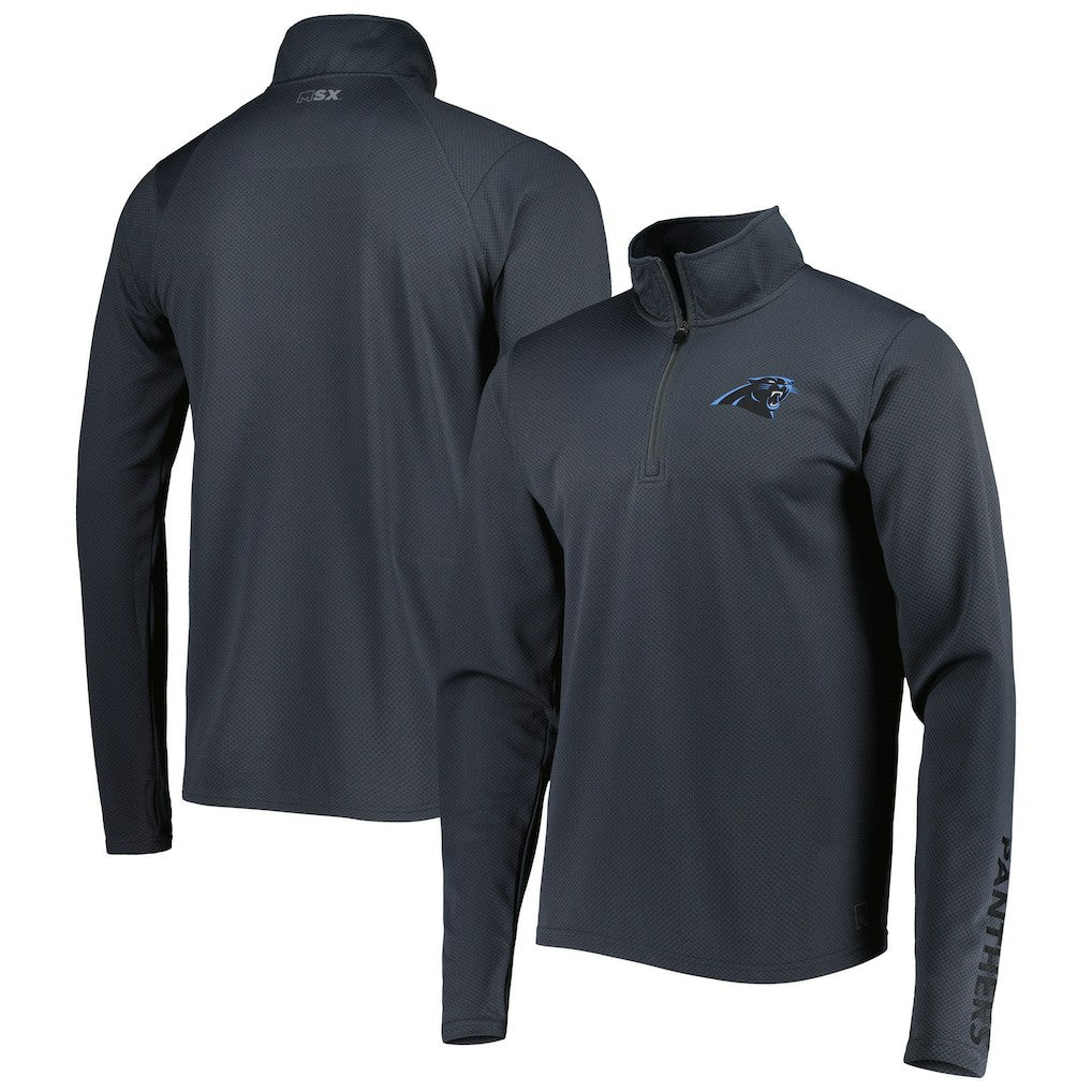 Carolina Panthers MSX by Michael Strahan Half-Zip Pullover | NFL Sale