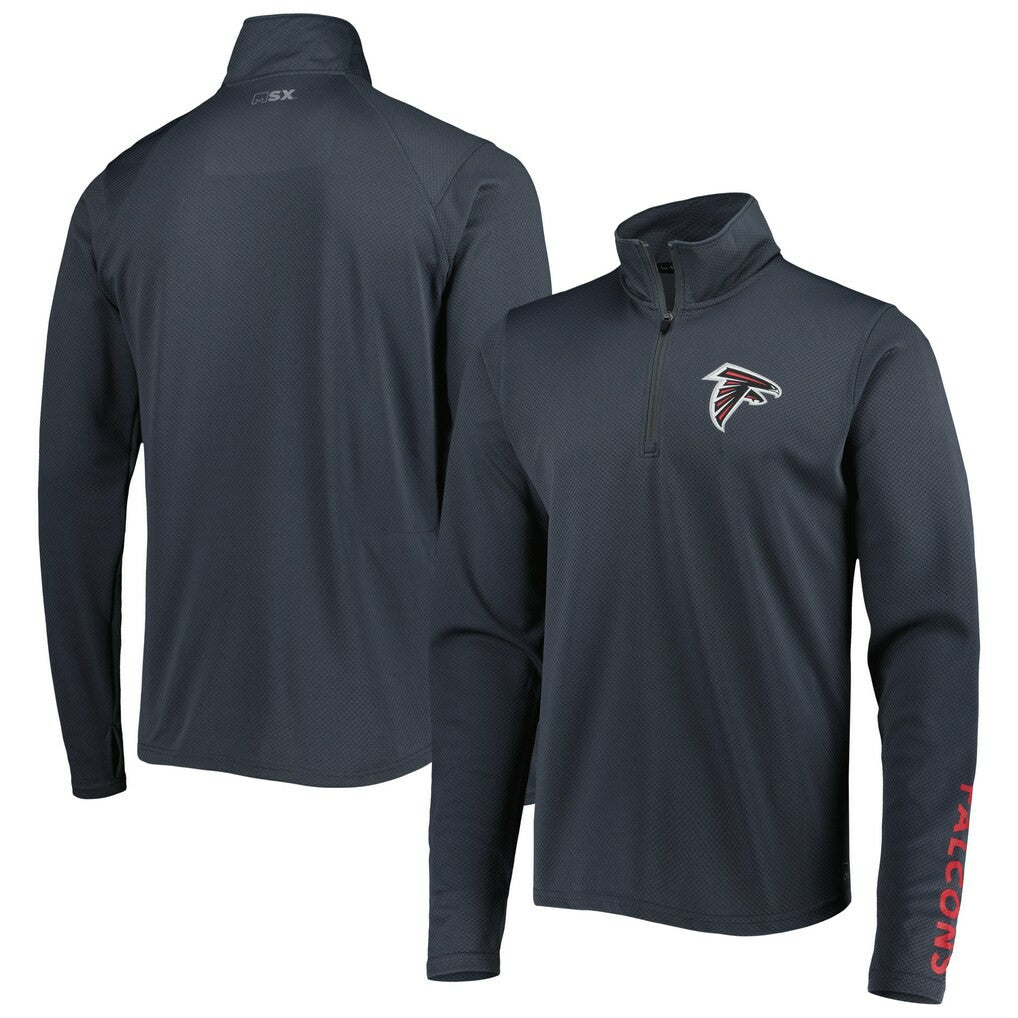 Atlanta Falcons MSX by Michael Strahan Half-Zip Pullover | NFL Hot