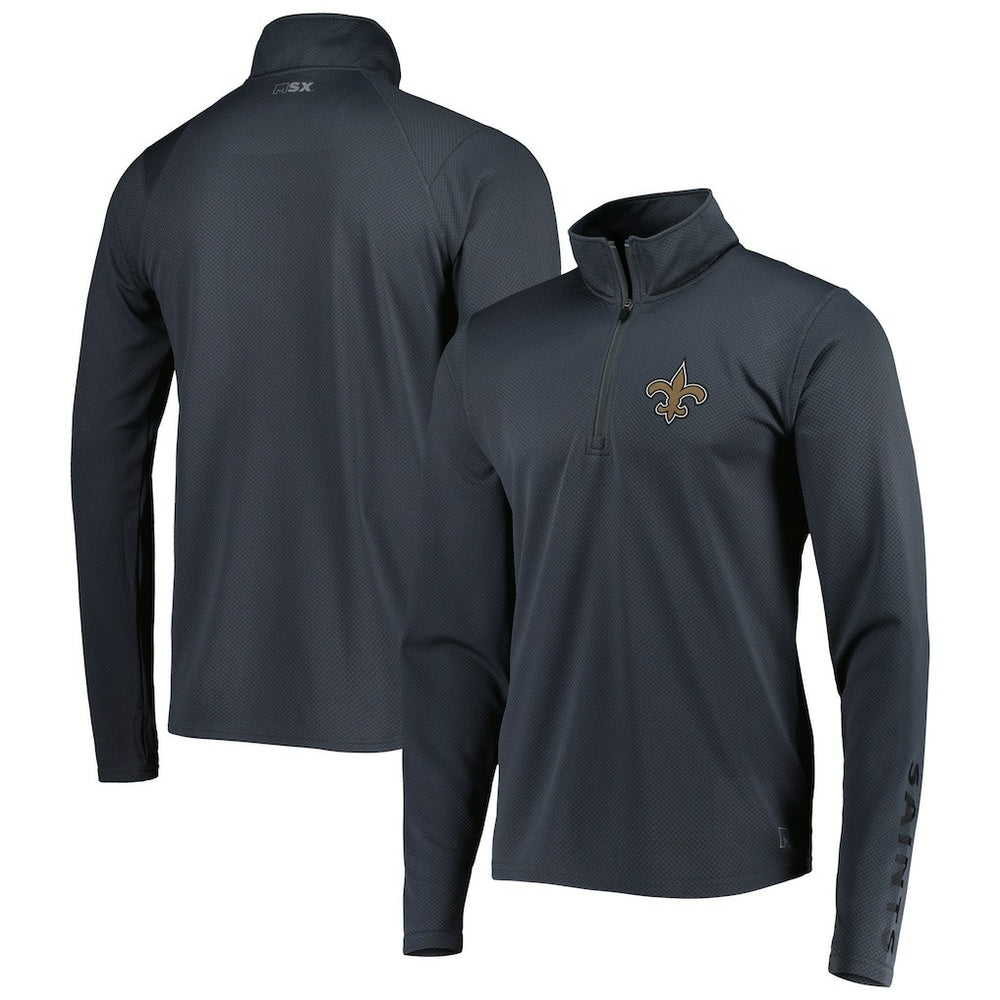 New Orleans Saints MSX by Michael Strahan Half-Zip Pullover | NFL Online