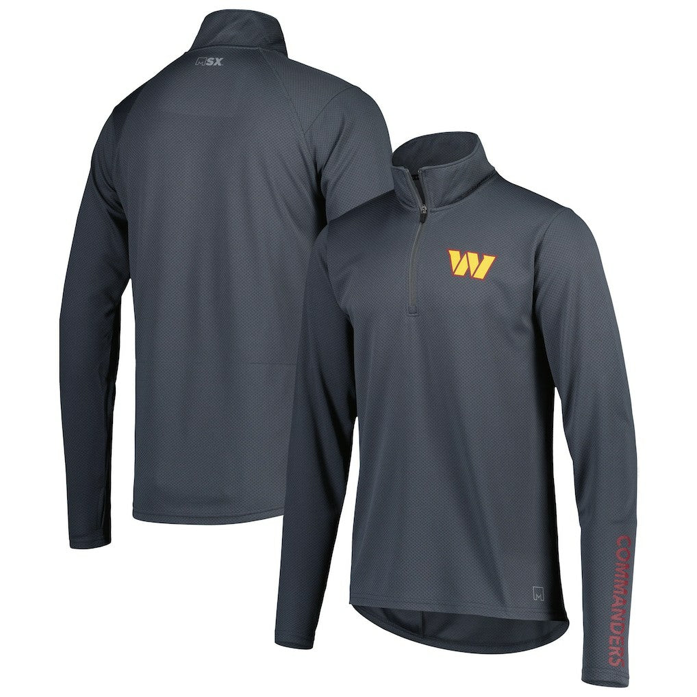 Washington Commanders MSX by Michael Strahan Half-Zip Pullover | NFL New