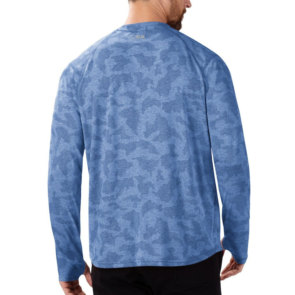 New York Giants MSX by Michael Strahan Performance Camo Long Sleeve T-Shirt | NFL US