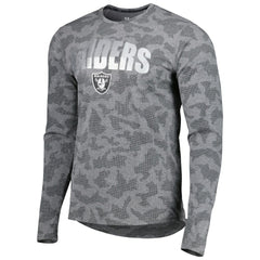 Las Vegas Raiders MSX by Michael Strahan Performance Camo Long Sleeve T-Shirt | NFL Discount