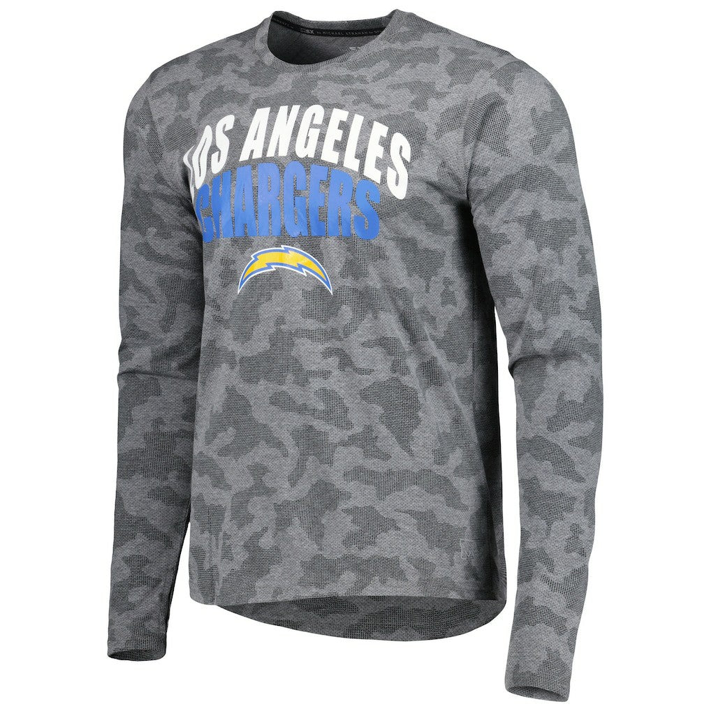 Los Angeles Chargers MSX by Michael Strahan Performance Camo Long Sleeve T-Shirt | NFL Sale