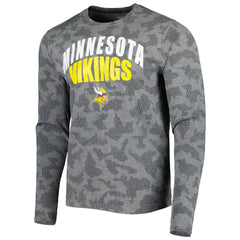 Minnesota Vikings MSX by Michael Strahan Performance Camo Long Sleeve T-Shirt | NFL US