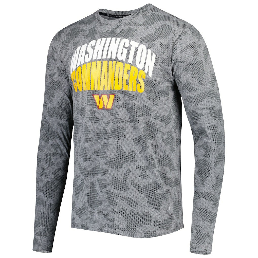 Washington Commanders MSX by Michael Strahan Performance Camo Long Sleeve T-Shirt | NFL Online