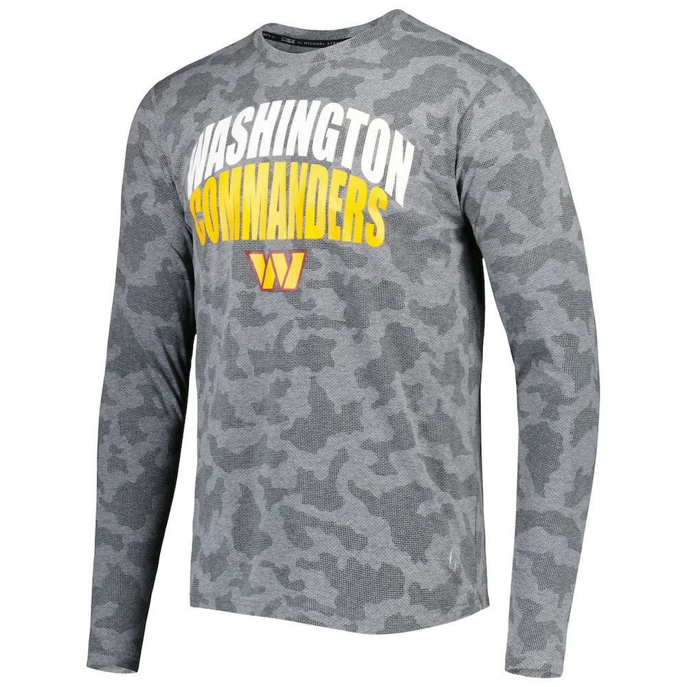 Washington Commanders MSX by Michael Strahan Performance Camo Long Sleeve T-Shirt | NFL Online