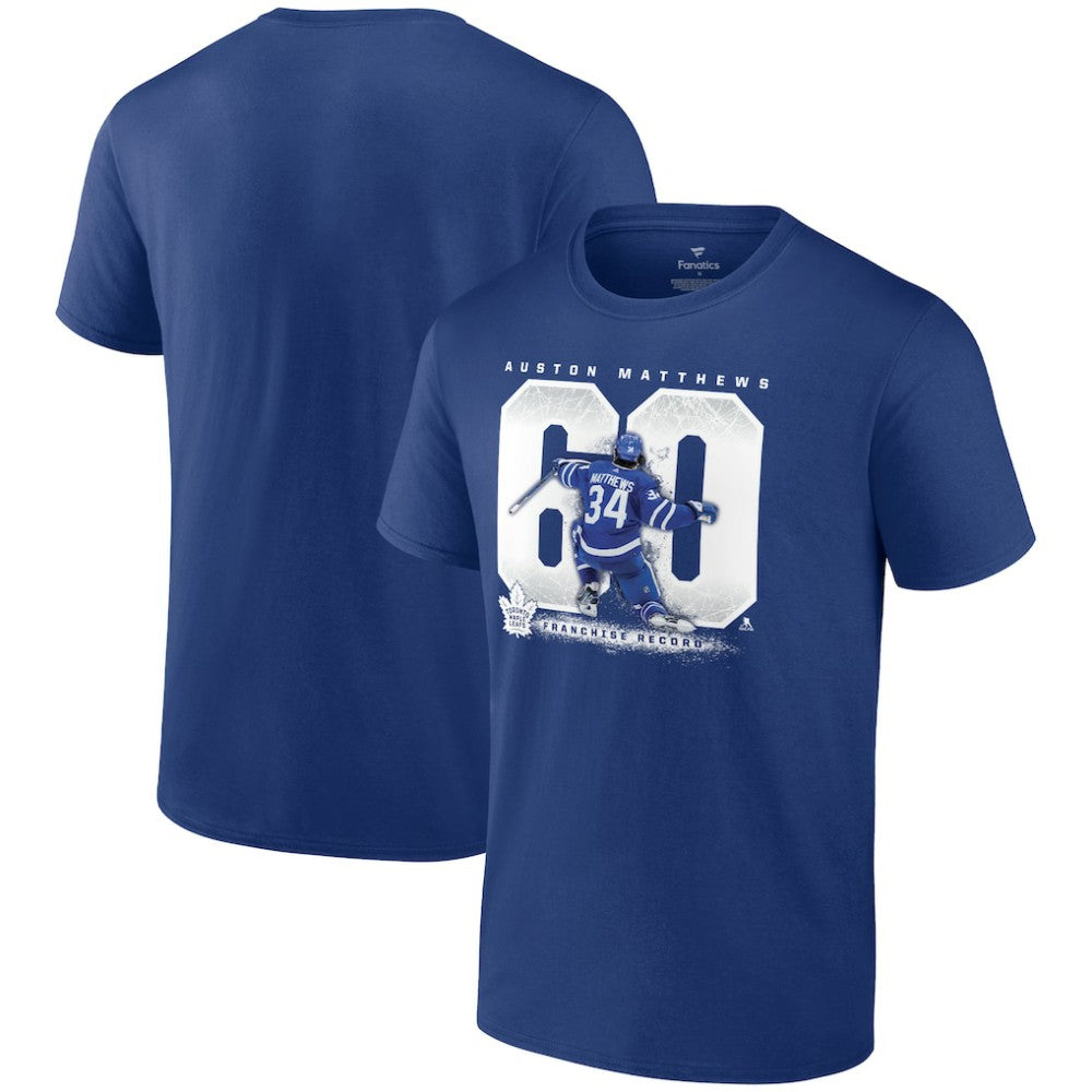 Auston Matthews Toronto Maple Leafs Fanatics Big & Tall Goal Record T-Shirt -  NHL T-shirts