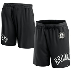 Black Brooklyn Nets Free Throw Mesh Shorts | NBA