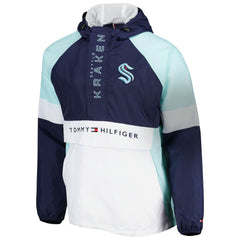 Seattle Kraken Tommy Hilfiger Raglan Half-Zip Jacket -  NHL Jackets