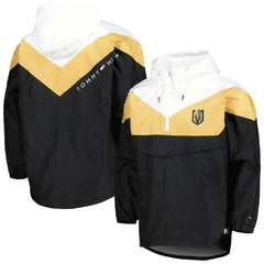 Vegas Golden Knights Tommy Hilfiger Women's Staci Half-Zip Windbreaker Jacket -  NHL Jackets