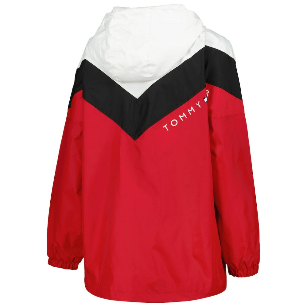 Chicago Blackhawks Tommy Hilfiger Women's Staci Half-Zip Windbreaker Jacket -  NHL Jackets