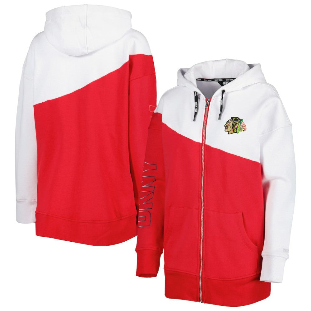 Chicago Blackhawks DKNY Sport Women's Gina Full-Zip Hoodie -  NHL Hoodies
