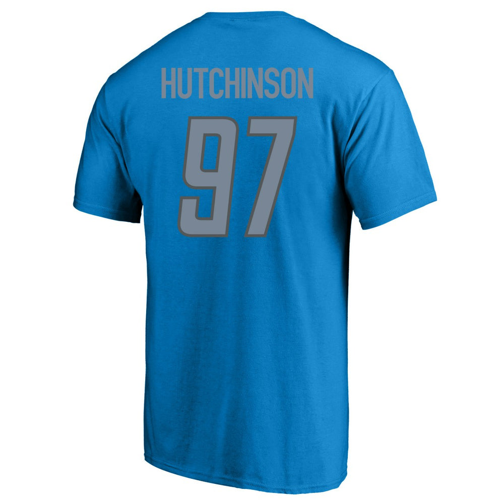 Detroit Lions Aidan Hutchinson  Big & Tall Player Name & Number T-Shirt | NFL Online