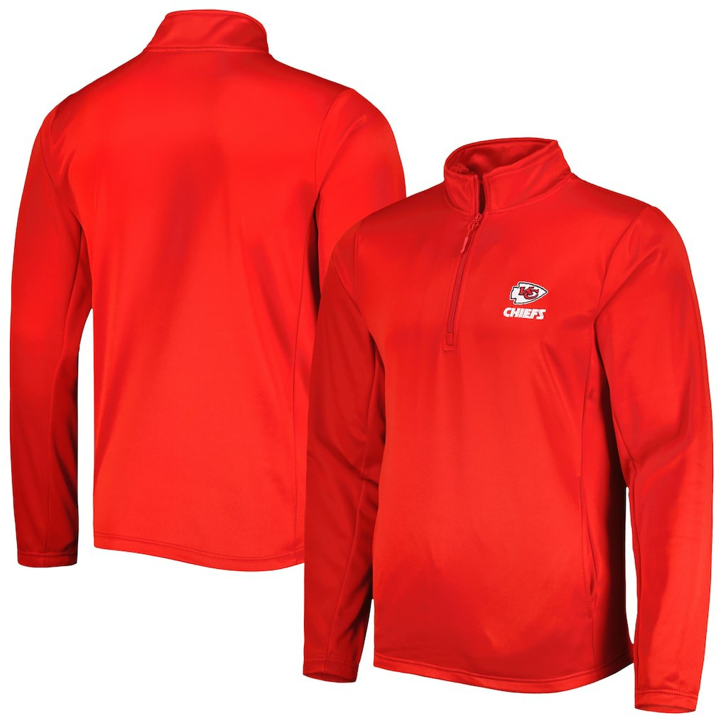 Kansas City Chiefs Dunbrooke All-Star Tech Quarter-Zip Top | NFL Outlet