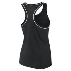 Black Brooklyn Nets Women's Wordmark Logo Racerback Tank Top | NBA