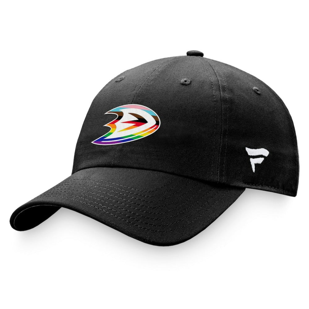 Anaheim Ducks Fanatics Team Logo Pride Adjustable Hat -  NHL Hats