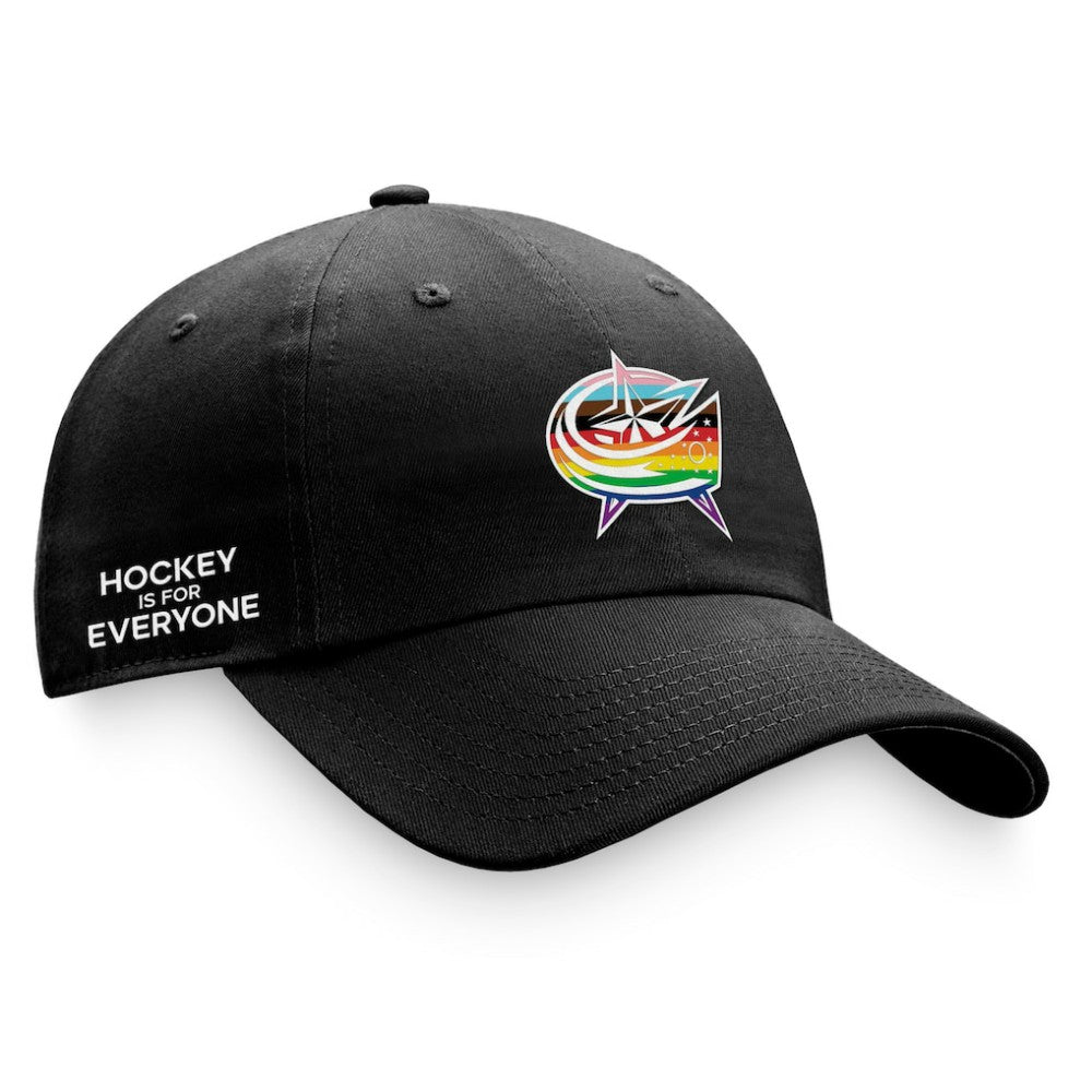 Columbus Blue Jackets Fanatics Team Logo Pride Adjustable Hat -  NHL Hats