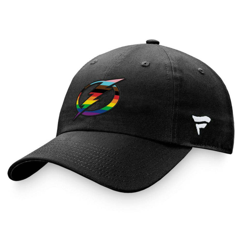 Tampa Bay Lightning Fanatics Team Logo Pride Adjustable Hat -  NHL Hats