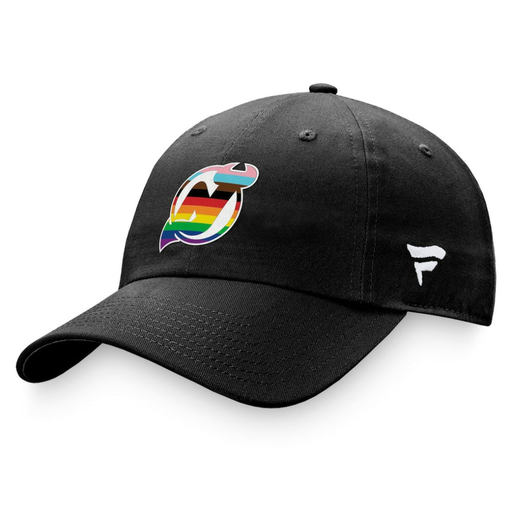 New Jersey Devils Fanatics Team Logo Pride Adjustable Hat -  NHL Jerseys