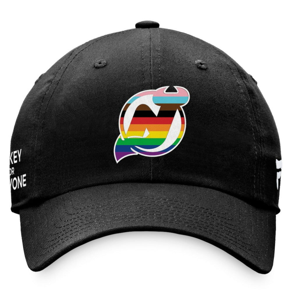 New Jersey Devils Fanatics Team Logo Pride Adjustable Hat -  NHL Jerseys